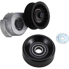 Binopoly 90K-38116 (2PCS 38116+38033) مجموعة شداد حزام القيادة بدون حزام لـ 1992-2003 Dodge D & W Series Pickup/Dakota/Durango/Ram Series Pickup/Ramcharger OE#D70973K1 ACK070975