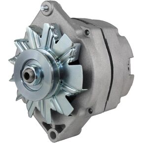 RAREELECTRICAL New Alternator Compatible With Case Backhoe 580C Condtruction King 207 Diesel 1975-1984 1100153