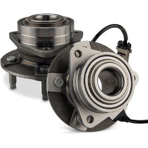 Torchbeam Pair 513189 Front Wheel Hub Bearing Assembly for 2002-2007 Saturn Vue, 2005-2006 Chevrolet Equinox, 2006 Pontiac Torrent Wheel Bearing 5 Lugs W/ABS
