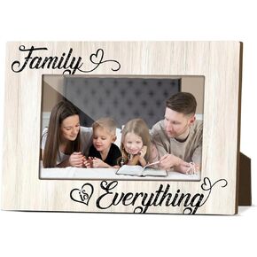 Godmother Frame Wooden Picture Frames 4x6 Picture Frame for Desk Godparents Gifts for Baptism Horizontal Picture Frame Small Picture Frames God Mother Gifts Photo Gifts Picture Frame 4x6 - Jrm715