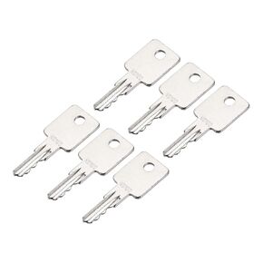 uxcell Heavy Equipment Key, Machinery Ignition Keys for Lifts Tractors (Part Number NG100) 6Pcs