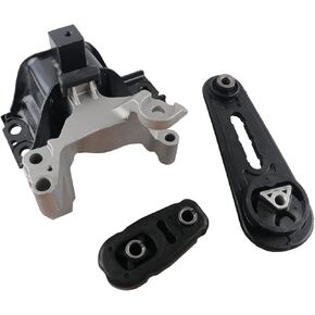 Engine Motor and Automatic Transmission Mount Set Compatible with 2007 2008 2009 2010 2011 2012 Nissan Sentra 2.0L,A4318 A4345 A4348HY