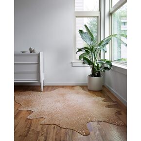 Loloi II Bryce Collection BZ-05 Tan/Gold 3'-10" x 5' Accent Rug