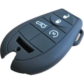 KAWIHEN Silicone Key Fob Cover Keyless Entry Case Holder Fit for Chrysler 300 T&C Dodge Challenger SRT8 Dart Charger Durango Journey Grand Caravan Jeep Commander Grand Cherokee IYZ-C01C M3N5WY78