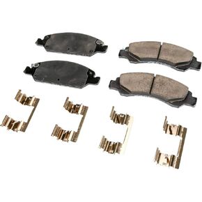 ACDelco GM Original Equipment 171-1252 Front Disc Brake Pad Set with Clips