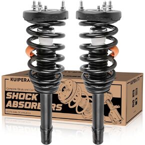 Rear Complete Struts shocks Assembly w/Coil Spring 15071 15072 Compatible with 2000-2005 Hyundai Sonata Compatible with 2001-2006 Kia Magentis Compatible with 2001-2006 Kia Optima 2PCS