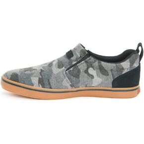 Men's Canvas Sharkbyte Deck Shoe, Camo, Size 9(M)