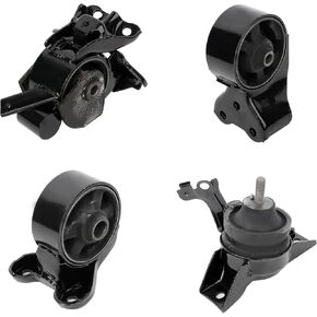 OCPTY Engine Motor Mount and Transmission Mount Kit (Automatic Transmission) Compatible for Hyundai Elantra 2001-2006, for Tiburon 2003-2005, L4 2.0L, DOHC # A7101 A7116 A7118 A7128 4PCS