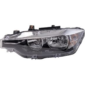 TRQ Left Headlight Assembly Drivers Side Compatible with 2016-2018 BMW 320i 328d 328d xDrive 2016 328i 328i xDrive 340i BM2518166
