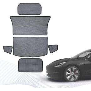 سجادات أرضية Tesla Y ذات 5 مقاعد لعام 2023 2024 (الأداء) - سجادات أرضية لجميع الأحوال الجوية مقاومة للماء وخفيفة الوزن وعديمة الرائحة مصنوعة في الولايات المتحدة الأمريكية - 3 قطع عادية (لا تناسب 7 مقاعد)