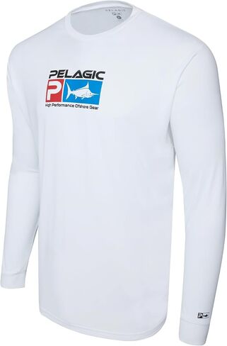 PELAGIC , Long Sleeve Fishing Shirt, UPF 50+ Protection, Water and Stain Repellent in Saudi Arabia