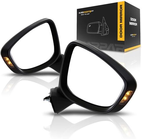 For Mazda CX-5 2013 2014 2015 Door Mirror Passenger Side | Power | Non-Heated | Manual Folding | w/Signal Light | Paintable | Replacement For KD3569121H, KD3569121H-PFM | MA1321175 in Kuwait