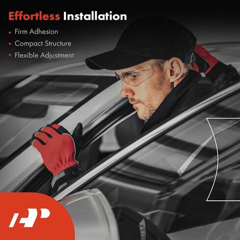 A-Premium Front Outer Window Sweep Weatherstrip Seal Compatible with Chevy, GMC, Cadillac, GMC Cars - 1999-2007 - Silverado Suburban Sierra Avalanche 1500, Escalade EXT, Tahoe, Yukon XL 2500 & More in Saudi Arabia