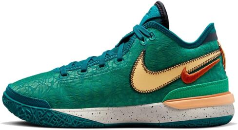 حذاء كرة السلة Lebron NXXT Gen (DR8784-301، GEODE Teal/Melon Tint/Stadium Green/Campfire Orange) مقاس 9.5 in Saudi Arabia