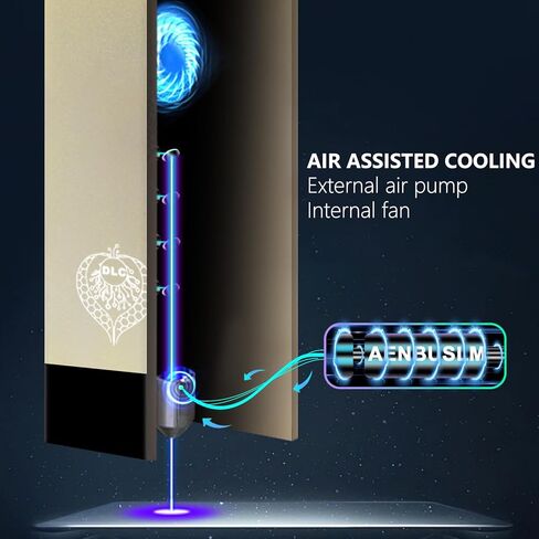 وحدة قطع النقش بالليزر بقدرة 80 وات مع مساعدة هوائية مدمجة، طاقة خرج 10 وات (10000 ميجاوات)، FAC مدمجة، نقطة مضغوطة CNC للنحت DIY Laser Master لآلة القطع بالليزر والنقش بالليزر فئة 4 in Kuwait