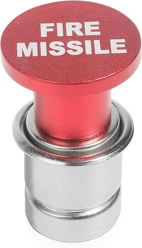 Car Cigarette Lighter,Cigarette Lighter Plug,Car Accessories Car Cigarette Lighter,12V Anodized Aluminum Cigarette Lighter Plug for Most Car Truck Boat (Fire Missiles) in Kuwait