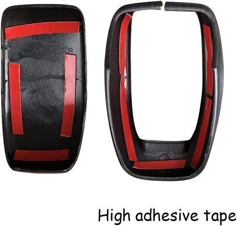 Compatible for Toyota RAV4 2023 2022 2020 2021 and Fit for Toyota Highlander 2022 2020 2021 Shift Knob ABS Cover Carbon Fiber Pattern Interior Accessories, Set of 2 in Saudi Arabia