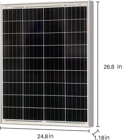 20 Watts Solar Panel 20W 12V Monocrystalline Waterproof Panel High Efficiency for Lighting System,Charge Your 12V Battery in Saudi Arabia
