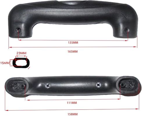 Luggage Handle, Carrying Case Pull Handle, for Suitcase Accessory, Style B in Saudi Arabia