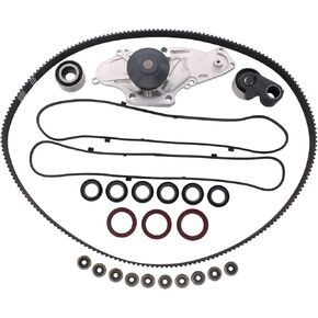 ApplianPar Timing Belt kit with Water Pump Valve Cover Gaskets for Honda Accord 3.0 1998-2002, Odyssey 1999-2004, Pilot 2003-2004, Acura CL 3.0 3.2 1997-2003, Acura MDX 2001-2002, TL 1999-2003