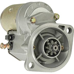 DB Electrical SND0331 Starter Compatible With/Replacement For Hyster Lift Trucks H-45XM, H-50XM Isuzu C-240 Diesel Engine/Isuzu Industrial Equipment Miscellaneous 1992-On 4JG2 Engine / 8941337583