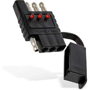 جهاز اختبار ضوء المقطورة ABN، محول قابس المقطورة ذو 4 دبابيس - جهاز اختبار ضوء فرامل المقطورة ذو 4 اتجاهات للدوائر المضمنة