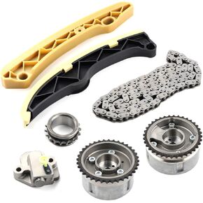 Timing Chain Kit 243212B620 Fit for [DOHC, L4 1.6L] Hyundai & Kia Vehicles, fits Accent 12-20, Elantra, Kona, Sonata, Tucson, Optima 16-20, Forte, Seltos, Soul &More, aftermarket part Replace