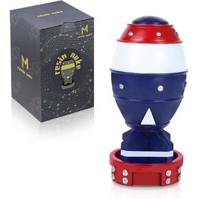 Mini Nuke Bomb Storage Box Statue, Nuclear Bomb Desktop Decoration, 3D Craft, Figurine Decorative Ornaments, Gift for Men Boys (Blue)
