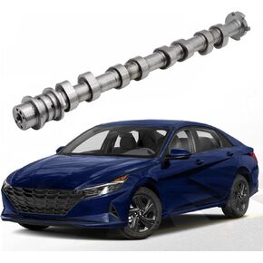 24200-2E074 Camshaft Compatible with 2017-2021 Elantra Kona Veloster Exhaust Forte Soul 2.0L Replace 24200-2E074, 242002E074, 24200-2E084, 242002E084