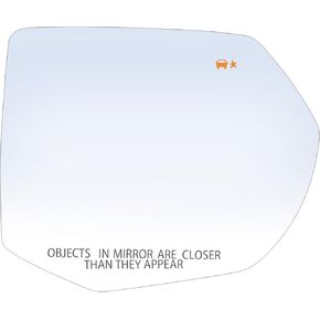 Passenger Side Replacement Mirror Glass - Compatible with 2021-2025 Suburban, Tahoe, Yukon, Yukon XL, Escalade, Escalade ESV - Heated with Blind Spot Detection, w/o auto dimming, 84642723, RH