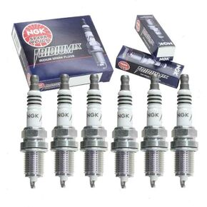 6 pc NGK Iridium IX Spark Plugs compatible with Honda Odyssey 3.5L V6 1999-2004
