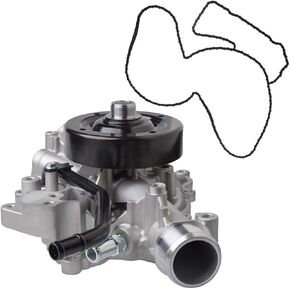 KEYOOG Engine Water Pump Kit AW7168 (For V8 5.7L Only) Compatible With 2007-2008 Ch-rysler Aspen /04-08 Do-dge Durango,03-08 Dodge Ram 1500 2500 3500 (OE# 53021380AG 53021380AK)
