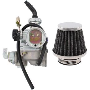 Carburetor Cable Choke Carb w/Air Filter for FourTrax 125 TRX125 ATV ATC125M