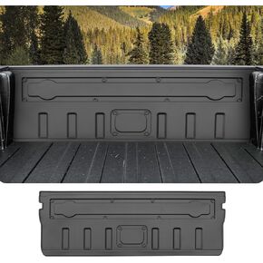 Custom for 2020-2024 2025 Jeep Gladiator JT Rear Seat Backrest Mats All Weather Protection TPE Accessories (Backrest Mats)