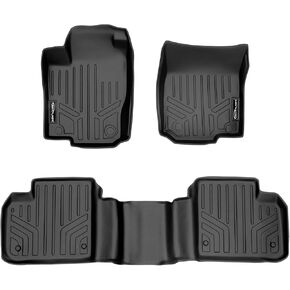 MAXLINER Floor Mats 2 Row Liner Set Black for 2012-2018 Mercedes Benz ML/GL/GLE/GLS Series