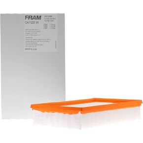 FRAM Extra Guard CA11227 Replacement Engine Air Filter for Select Chevrolet Impala Models, Provides Up to 12 Months or 12,000 Miles Filter Protection