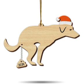 Cat Butt Ornament – 2024 Funny Christmas Ornament, Hilarious Gift for Cat Lovers, White Elephant Gift, Gag Gift Exchange