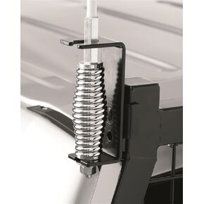 RealTruck Backrack Mining Whip Holder | Black, No Drill | 41008 | Universal w/Backrack Frame's