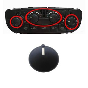 Air Conditioner Climate Control Knob Button Compatible with Mercedes-Benz C Class W203 C 180 C 200 C 230 Kompressor: C 32 AMG C 220 CDI C 270 CDI