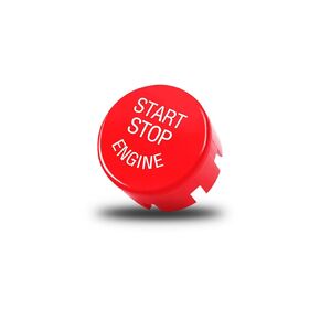 Red Engine Start Stop Switch Ignition Button Compatible with BMW F Or G Chassis Code F30 F10 F20 F22 F32 F15 F48 G30 G02