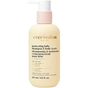 Evereden Protecting Baby Body Wash and Shampoo 8.5 oz. | Clean and Natural Baby Care | Non-toxic and Fragrance Free | Plant-based and Natural Ingredients