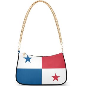 Patriot Flag Shoulder Bag Women Clutch Handbag Date Chain Bag Holiday Birthday