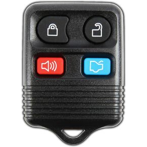 KeylessOption 4-Button Key Fob Replacement for 2005-2014 Ford F150 Explorer Ranger Mustang Lincoln Mercury Keyless Entry Remote Car Control CWTWB1U345, CWTWB1U212, CWTWB1U331, GQ43VT11T