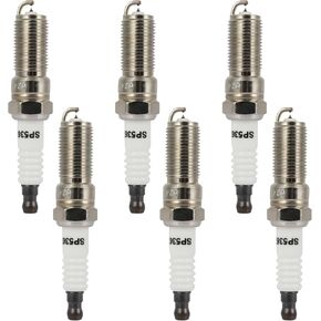 ECCPP Platinum Iridium Spark Plugs 5367 for Mazda 6 2009-2012,CX-9 CX9 2007-2012,3.5L 3.7L,Pack of 6 pack of 6