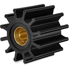 BDFHYK 13554-001 Water Pump Impeller Raw Sea Impeller for Johnson 09-812B-1, Yanmar 119773-42600-01, Sierra 18-3306, Volvo Penta 3588914, Indmar S685007
