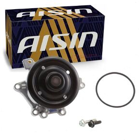 AISIN Engine Water Pump compatible with Toyota Corolla 1.8L L4 1998-2008