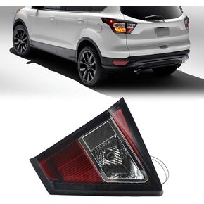 Inner Taillight Assembly Compatible with 2017-2019 Ford Escape Taillight Brake Light Replace Left Driver's Side Taillight Assembly GJ5Z13405F FO2802118