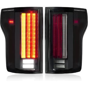 LED Tail Light for Ford F-150 2015 2016 2017 2018 2019 2020, Rear Taillight Assembly, Not Fit for 2019 XLT/Lariat & Blind Spot Model & Factory LED Lamp