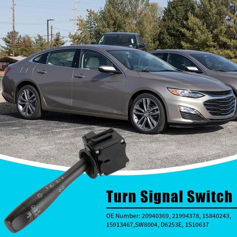 مفتاح إشارة الانعطاف متعدد الوظائف، 21994378 15840243 15913467، مفتاح إضاءة المصباح الأمامي متوافق مع Chevy Malibu 2004-2012، لPontiac G6 2005-2010 in Kuwait