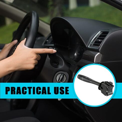 مفتاح إشارة الانعطاف متعدد الوظائف، 21994378 15840243 15913467، مفتاح إضاءة المصباح الأمامي متوافق مع Chevy Malibu 2004-2012، لPontiac G6 2005-2010 in Kuwait